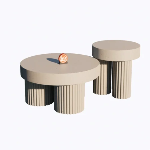 FNA01-Leo Asset-Tea Table Free Enscape Custom Asset-Table
