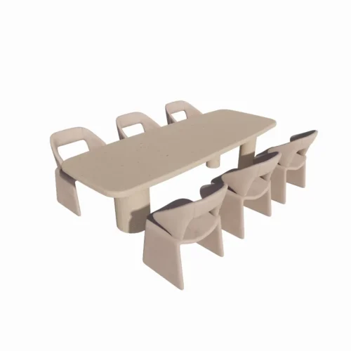 Leo Asset-Dining Table-FND12 Free Enscape Custom Asset-Dinning Table