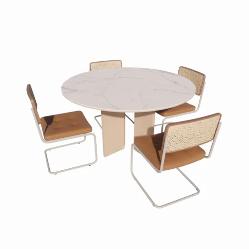 Leo Asset-Dining Table-FND15 Free Enscape Custom Asset-Dinning Table