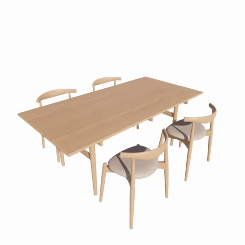 Free Enscape Custom Asset-Dinning Table