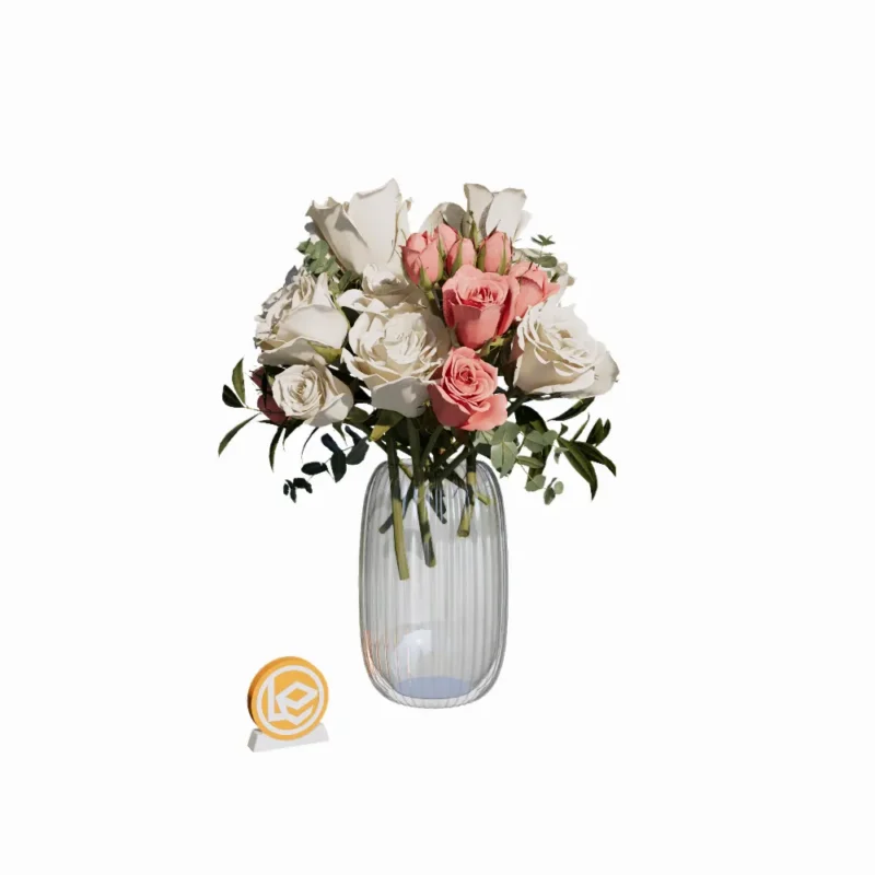 Free Enscape Custom Asset-Flower Vase