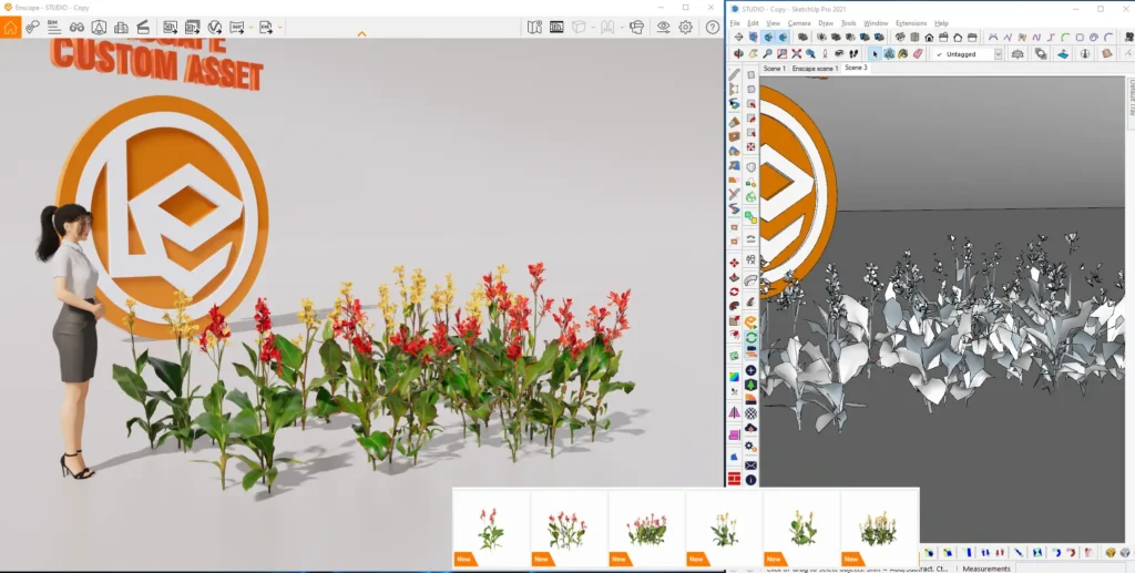 Free Enscape Custom Asset