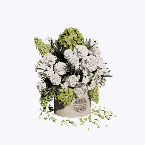DOA22. Flower Vase-Enscape Asset Free Download